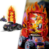 LEGO 60339 City Stuntz Stuntz Show Double Looping Set, inkl. ramp, monstertruck, 2X motorcykel och 7 minifigurer, leksak för barn över 7 år Byggset Besuche den LEGO-Store