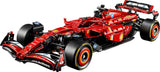 LEGO Technic Ferrari SF-24 F1 Race Car - Modellbil för vuxna - Formel 1 samlarsats - V6-motor, växellåda, styrning och DRS i skala 1:8 - Present till fans av motorsport och racerbilar 42207 Byggset Beuche den LEGO-Store