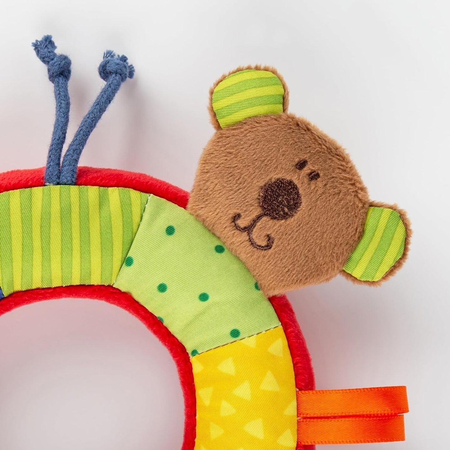 SIGIKID 40490 Aktiv ring Babyaktivitet PlayQ Leksak för flickor och pojkar rekommenderas för barn från 3 månader flerfärgad Babyleksaker Naty Shop