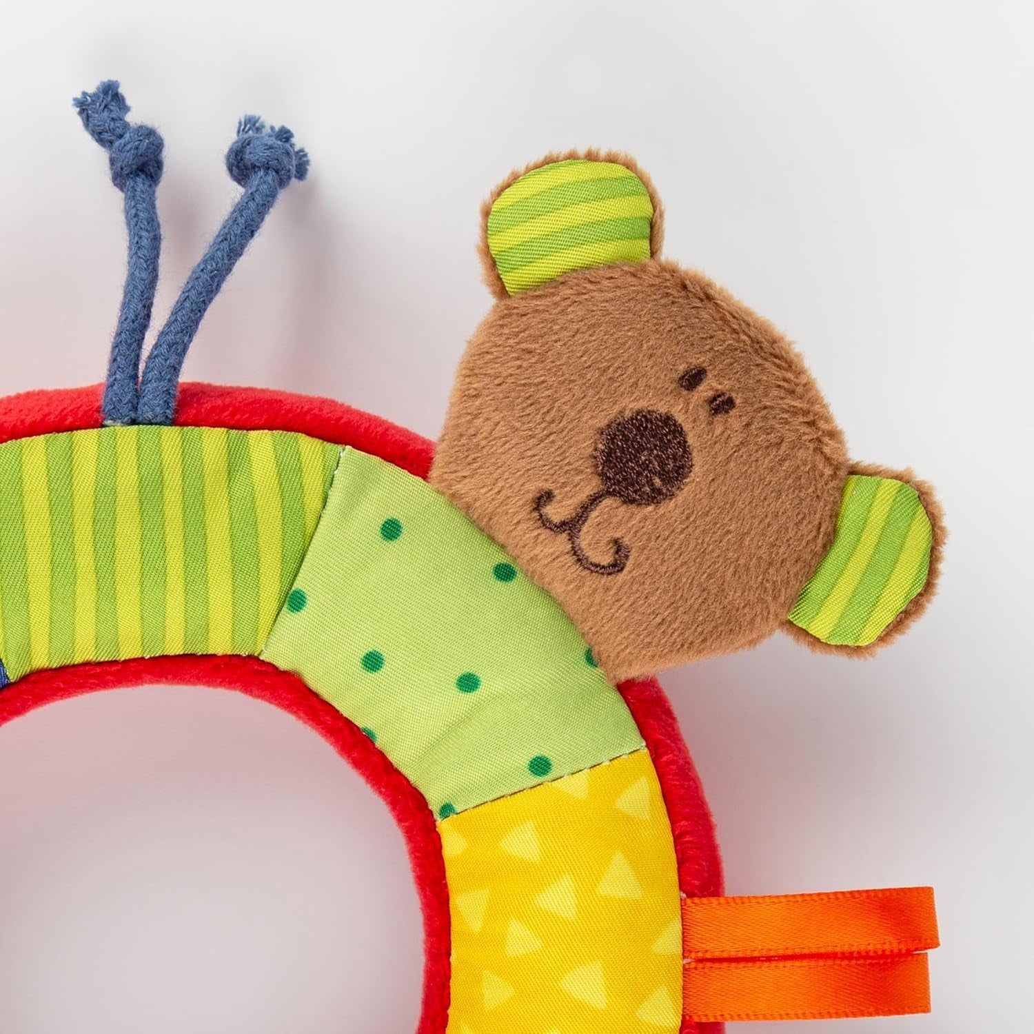 SIGIKID 40490 Aktiv ring Babyaktivitet PlayQ Leksak för flickor och pojkar rekommenderas för barn från 3 månader flerfärgad Babyleksaker Naty Shop