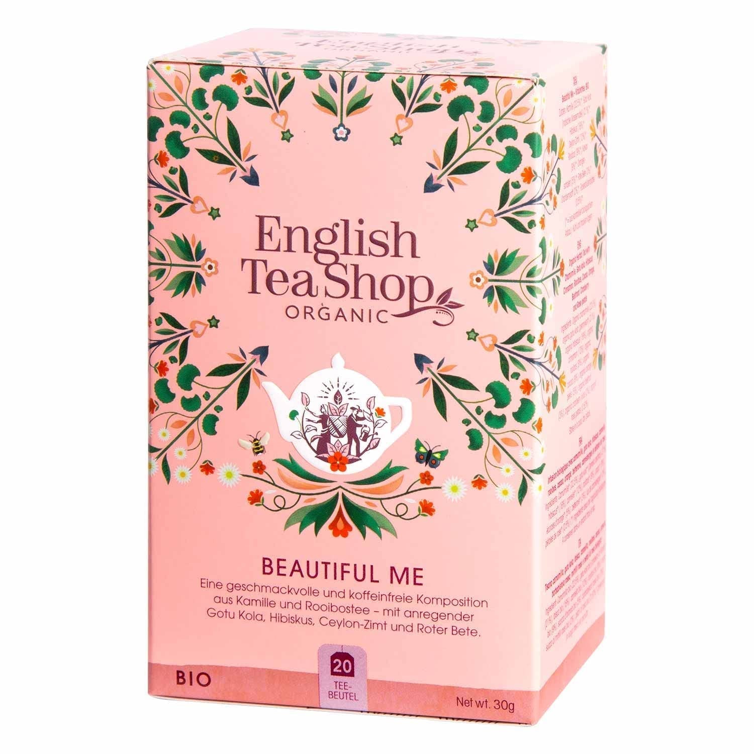 ETS - Beautiful Me, BIO wellness tea, 20 tepåsar