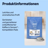 av Amazon Entkoffeinierte 100% Arabica-Kaffeepads, geeignet für Senseo-Maschinen, medium Röstung, 36 Stück (1 Packung mit 36 ​​​​Stück) – Rainforest Alliance-zertifiziert