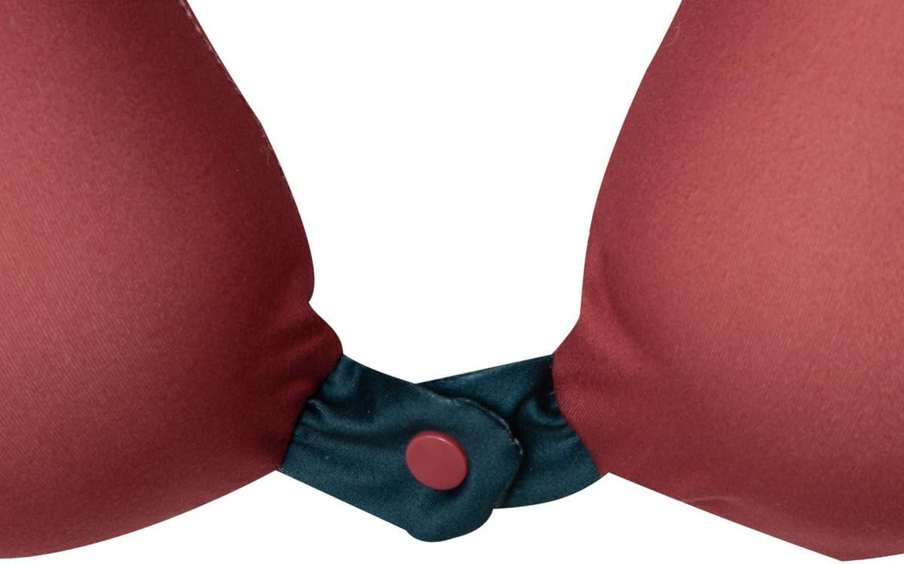 Mr. Wonderful - Resekudde - Granat - Resande nackkudde - Tillverkad av polyester resekuddar Naty Shop