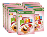 NESTLE Strawberry Minis, flingor med jordgubbssmak och fullkornsmjöl, set 7 x 375 gram Cereals Naty Shop