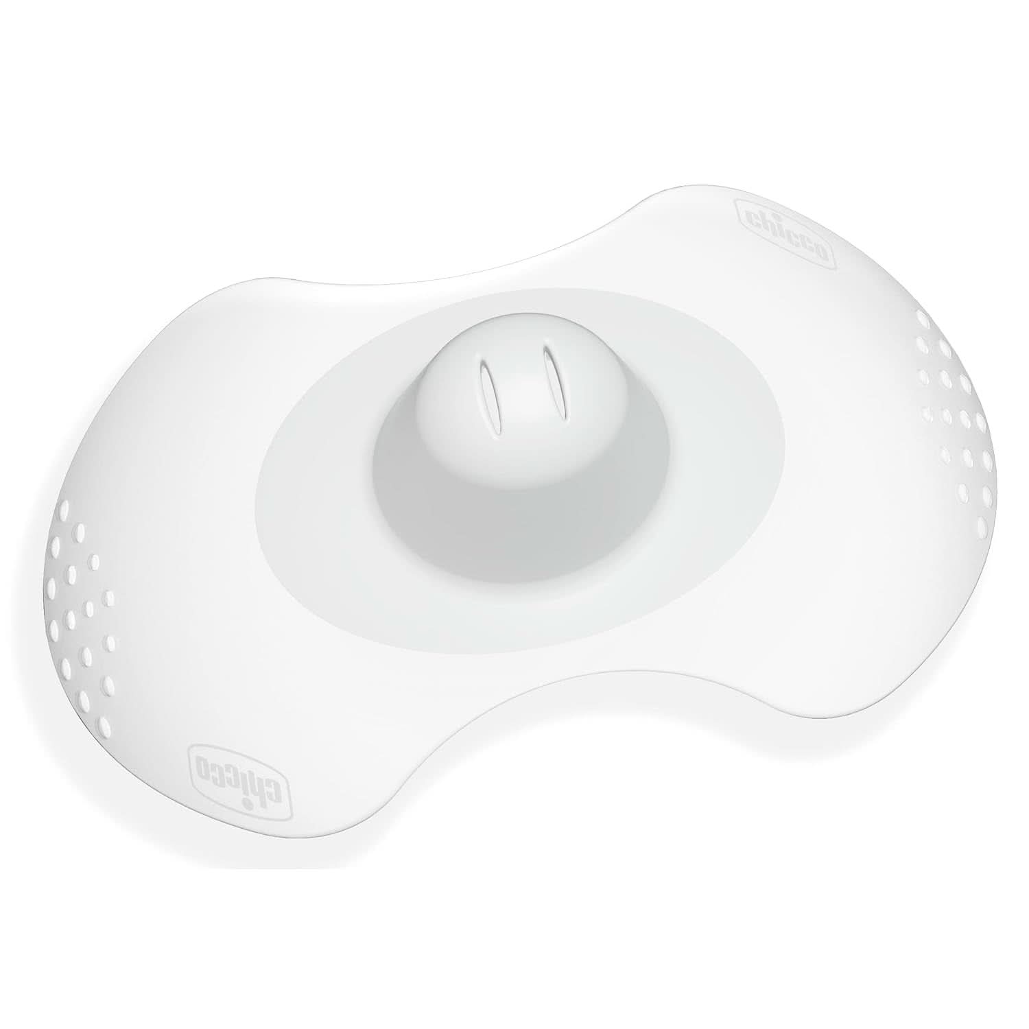 Chicco Skintoskin bröstvårtskydd, silikon, transparent, 6 st Mat och amningstillbehör Bebe Naty Shop