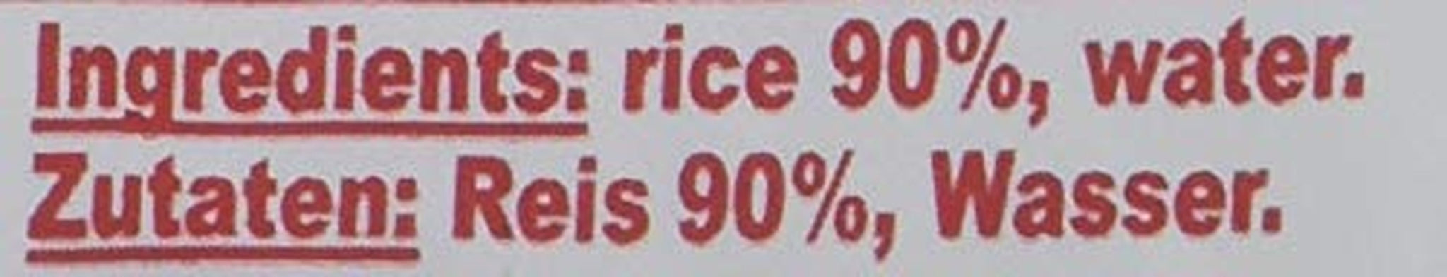 THAILAND - Risvermicelli, (1 X 200 GR)