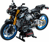 LEGO 42159 Technic Yamaha MT-10 SP Motorcykelmodellsats för vuxna, Autentisk 4-cylindrig motorfordonsmodell, Funktionell styrning och Ar-app, Present för män och kvinnor Byggsatser Besuche den LEGO-Store