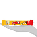 NESTLÉ Chocolate Bars 2Pack, klassikerna med hela hasselnötter och kola täckta med mjölkchoklad, förpackning om 24 (24 x 2 x 30g)