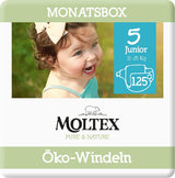 Pure & Nature Ekologiska blöjor Storlek 6 XL (17-28kg) Månadslåda 84 Ekologiska blöjor