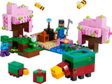 LEGO Minecraft Cherry Blossom Orchard Toy Garden att utforska med solig, sniffer, zombie och bin Gamerpresent för pojkar och flickor 8 år gamla 21260 Byggset Beuche den LEGO-Store