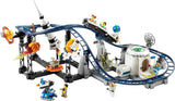 LEGO 31142 Creator 3-i-1 Space Rollercoaster Toy Kit för barn med vagnar, konverteras till ett frittfallstorn eller karusell med raketer och glödande klossar Byggset Besuche den LEGO-Store