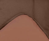 Calgary Påslakan Polyester Choklad/Mocca, Polyester, Choklad/Mocka, 240X220X1 Cm Täcken och täcken Naty Shop