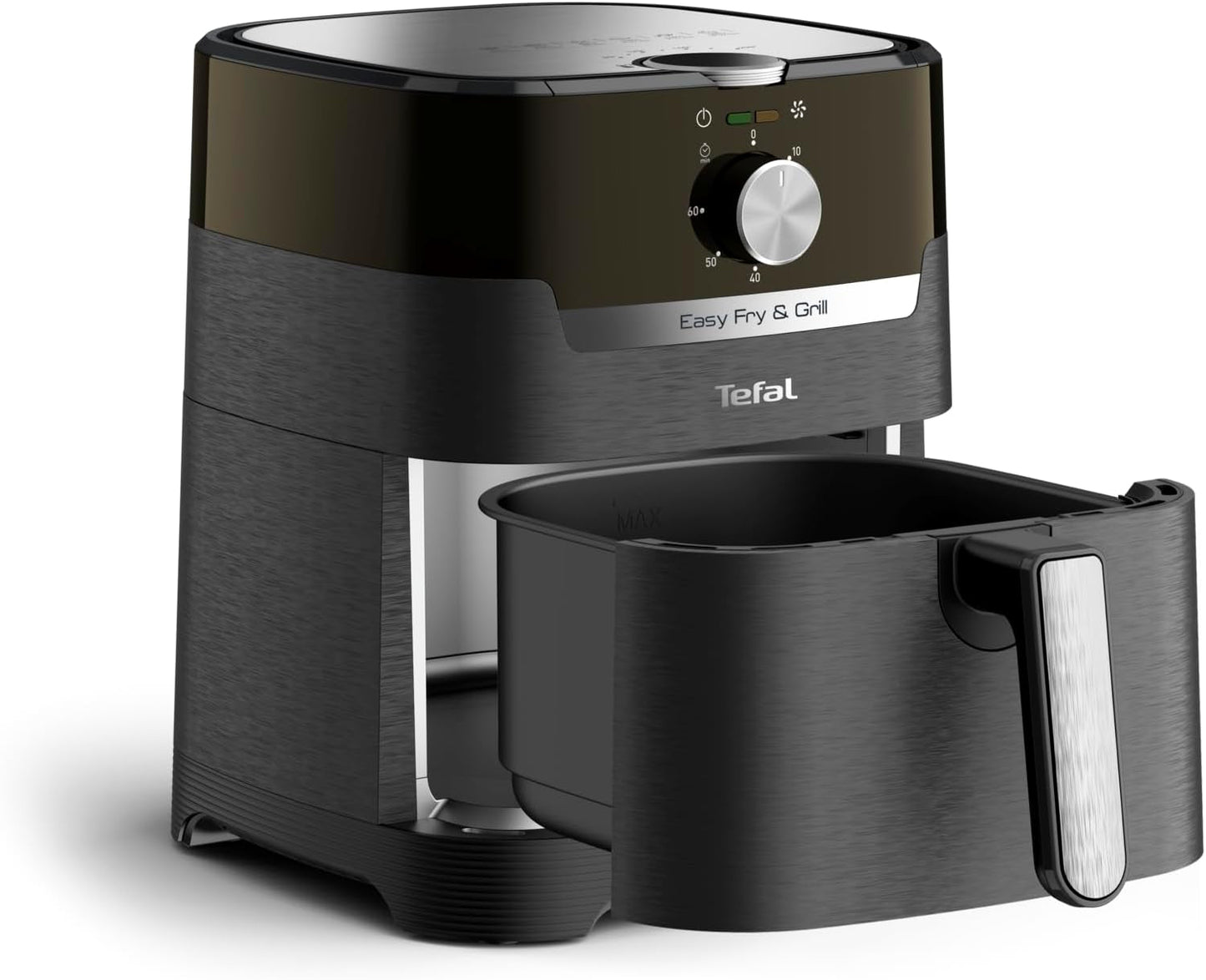 Tefal EY5018 Easy Fry & Grill Classic Air Fryer, 2 i 1-teknik (Air Fryer och Grill), XL, 4,2 liter för 6 portioner, 1550 watt Hushållsapparater Naty Shop