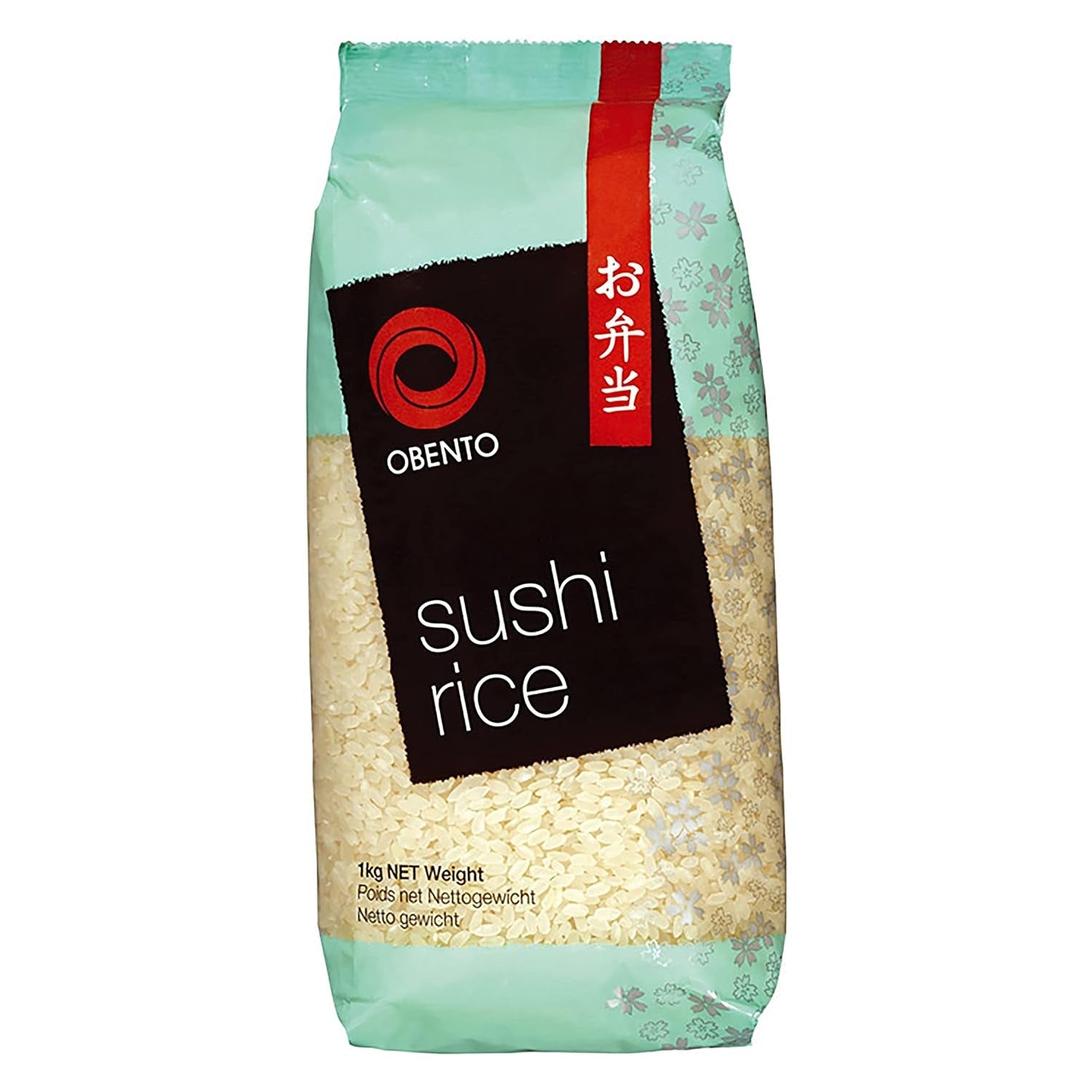 Sushiris, klibbigt ris till norirullar och andra japanska sushispecialiteter, 1 kg (1 pack)