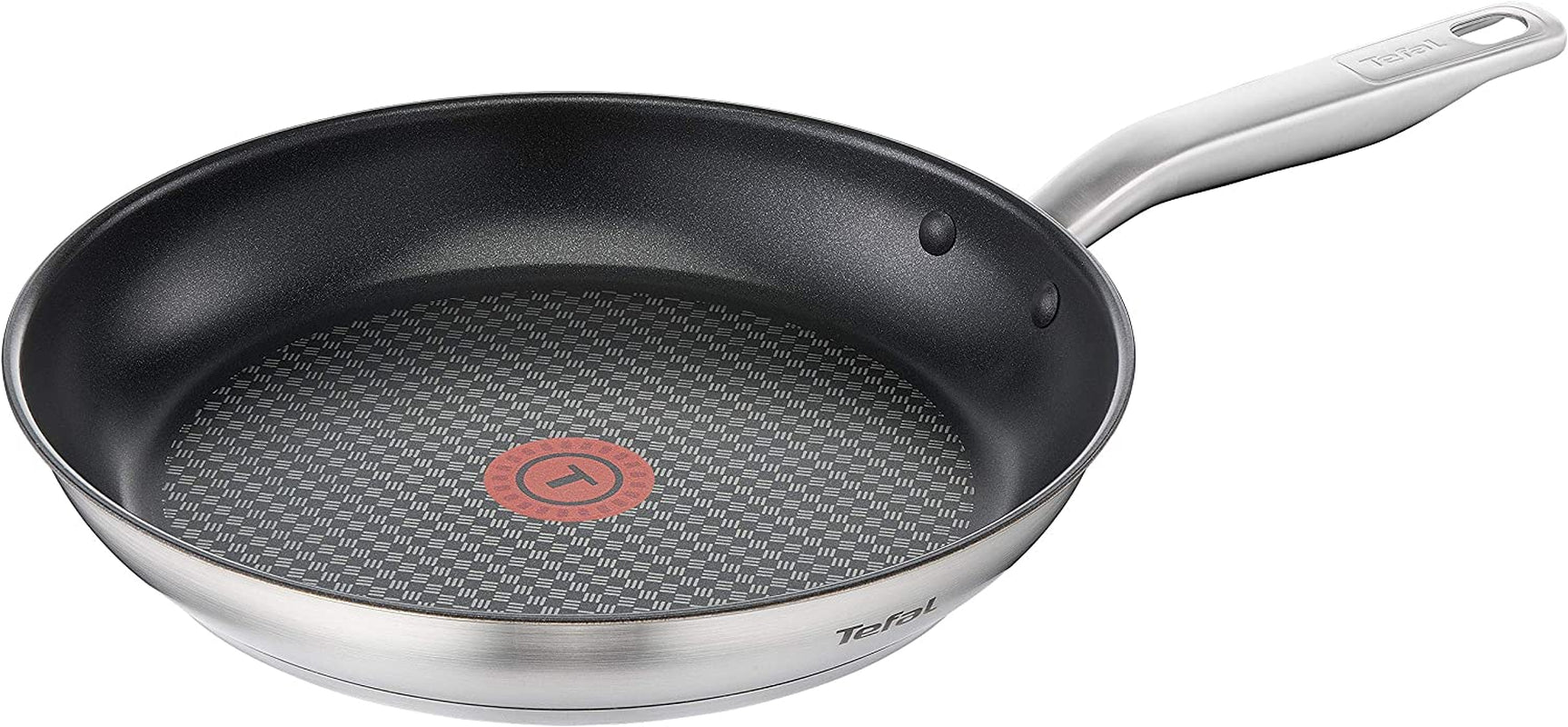 TEFAL VIRTUOSO panna 28 cm, panna i rostfritt stål, induktionsgrytor och kastruller Naty Shop 28 cm med non-stick beläggning