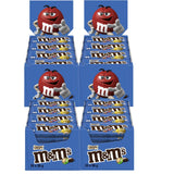 M&M's Peanut Chocolate Bulk Pack 24 x 45 g Choklad Peanut Smaksatt Linser Chokladpresent (1080g) Idealisk som godis med fotbollstema