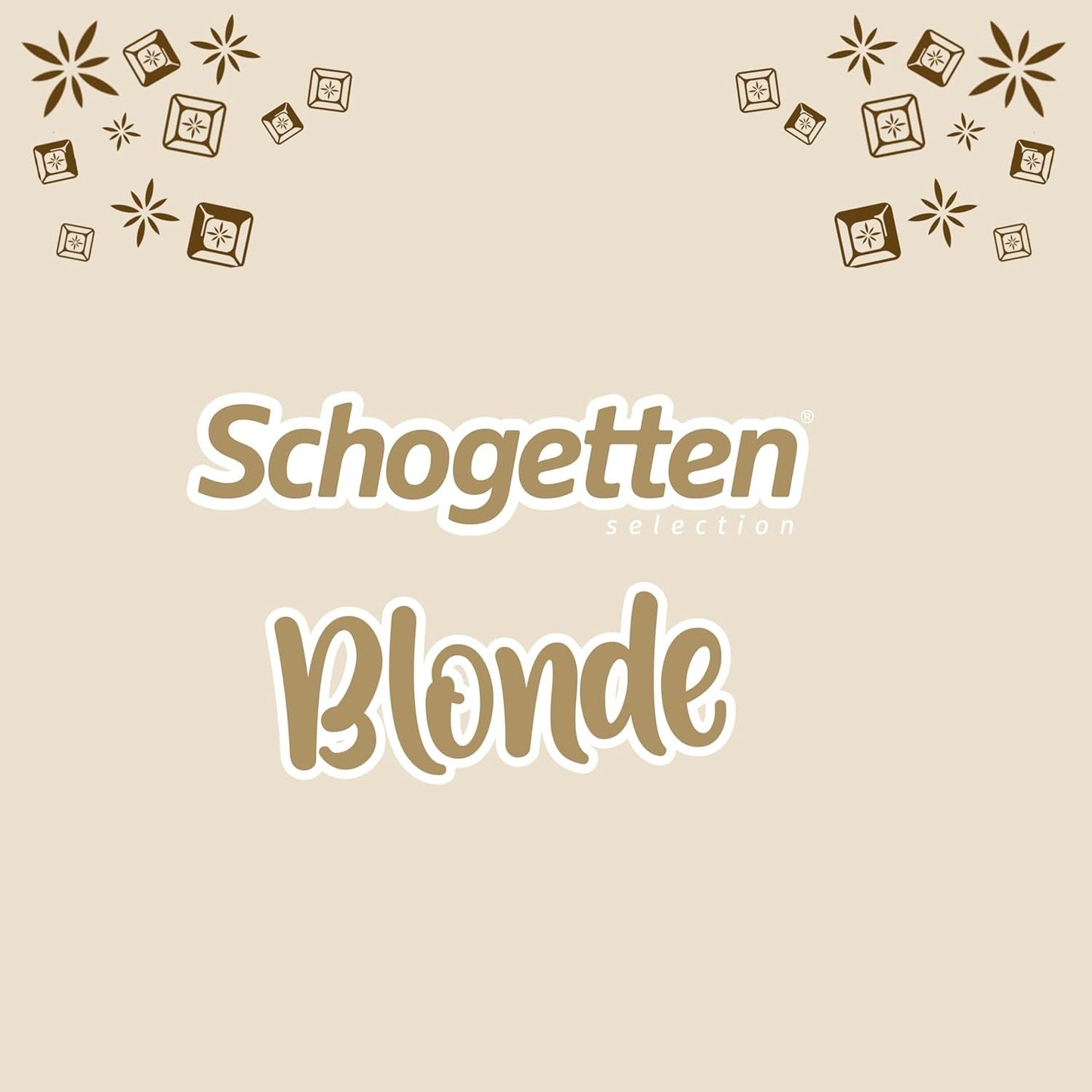 Schogetten Blonde Pure I vit choklad med kola I 100 g I individuellt portionerade (förpackning om 2)