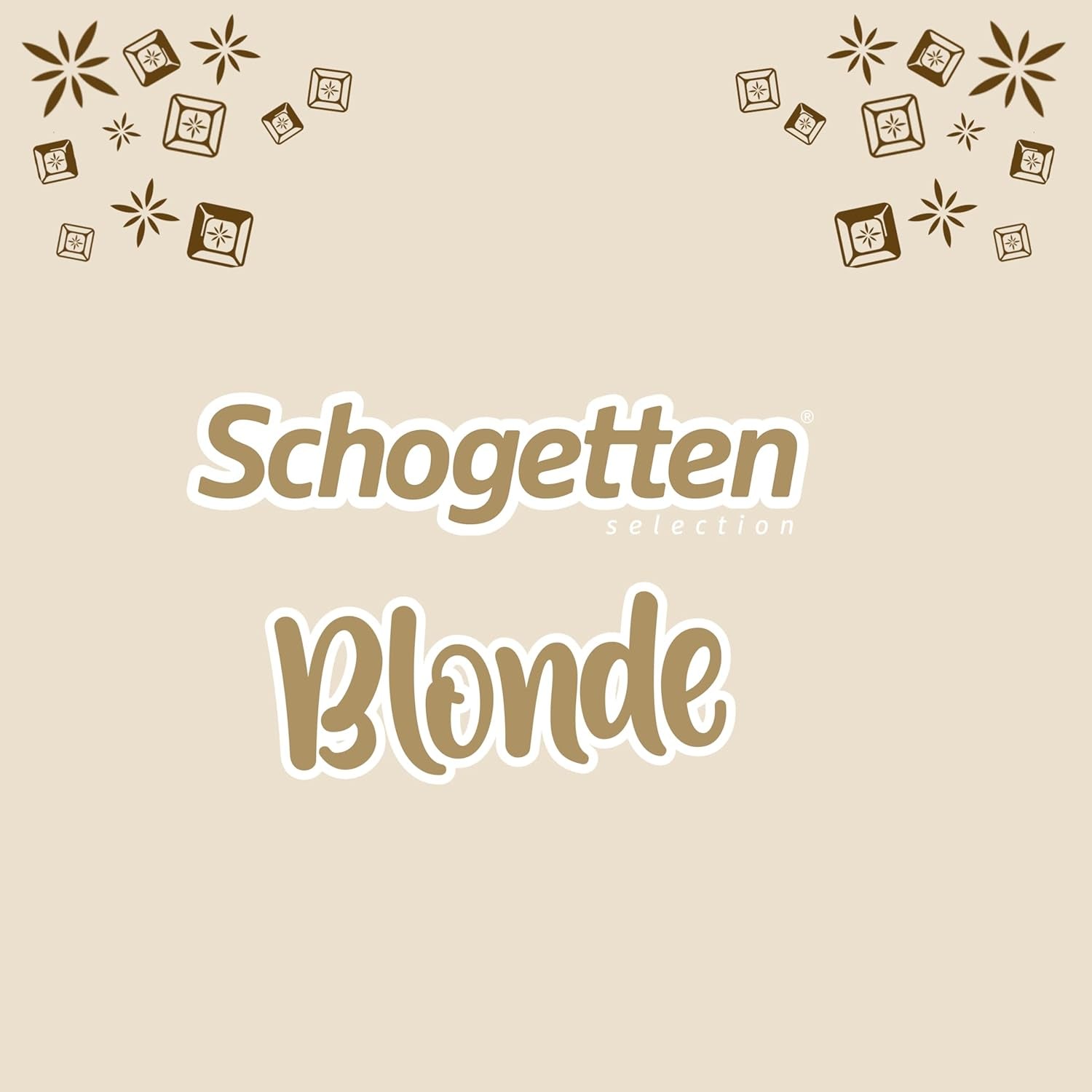 Schogetten Blonde Pure I vit choklad med kola I 100 g I individuellt portionerade (förpackning om 2)