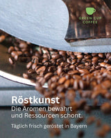 Kaffe - Aricha I 100% Arabica I Kaffebönor 250g I Idealisk för automatiska kaffemaskiner, filterkaffe och fransk press med fruktiga smaker I lättrostad