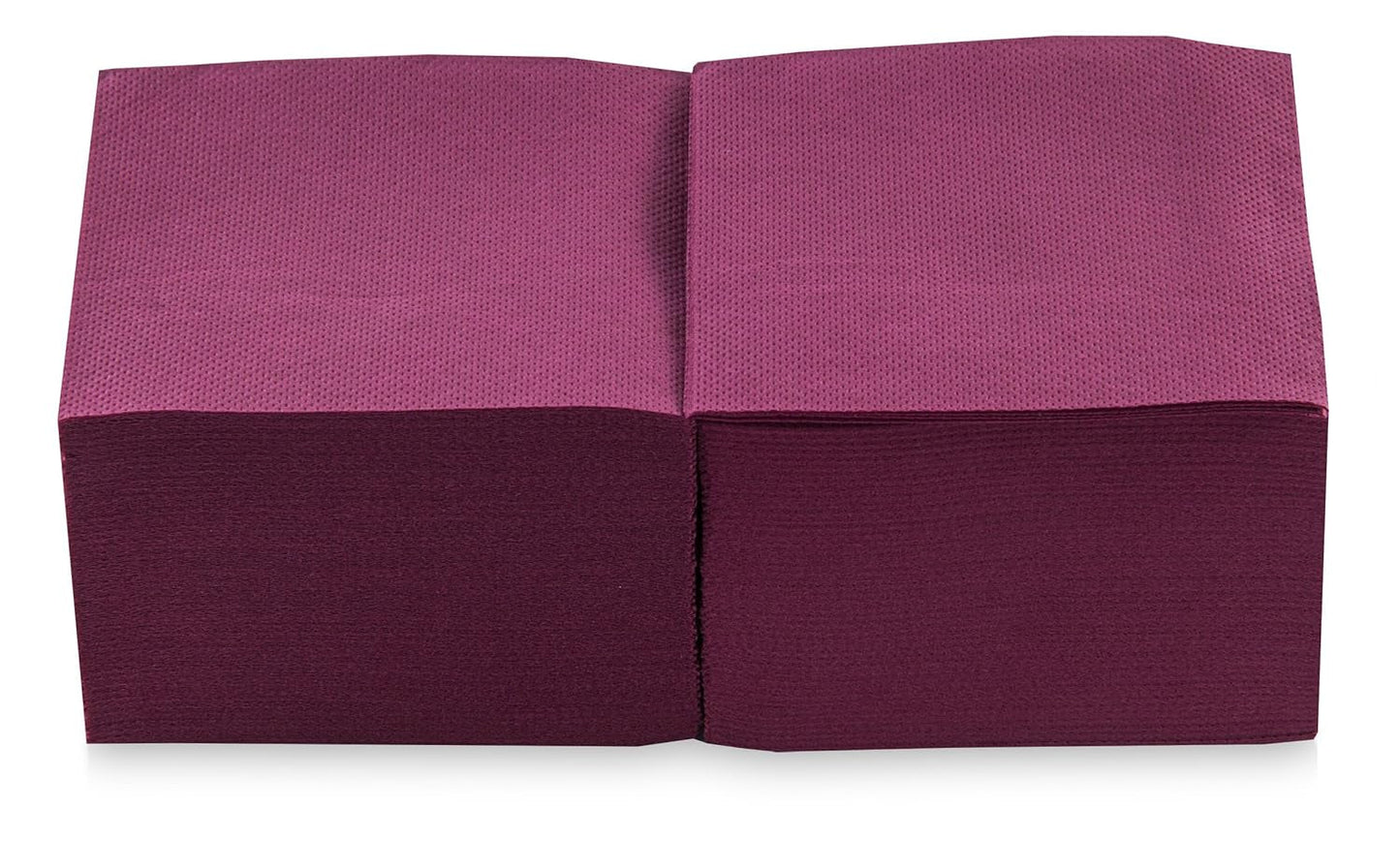 Saten Ser22104961 Cocktail, servetter 20 X 20, 2 lager, 1/4-faldig, 100 servetter, Punta-Punta, svart