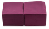 Saten Ser22104961 Cocktail, servetter 20 X 20, 2 lager, 1/4-faldig, 100 servetter, Punta-Punta, svart
