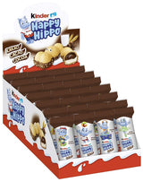 Kinder Happy Hippo Hasselnöt - Specialknäckiga rån med mjölk och hasselnötskräm - Karneval och Mardi Gras sötsaker - 1 förpackning innehållande 5 individuella barer på 20,7 g vardera