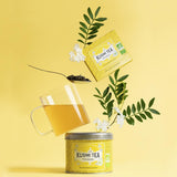 Kusmi Tea - Paket med 2 - Jasmine Green Tea - Ekologisk Jasmine Green Tea Blend - 100 % ekologiskt grönt te - Kan konsumeras varmt eller kallt - 2X20 tepåsar