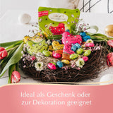 Mini Lindt Mjölkchokladägg för chokladdekorationer | 2 påsar x 180g | Premium mjölkchokladägg, glatt och färgglatt förpackade i fyra färger till påsk | Påskchoklad | Choklad present