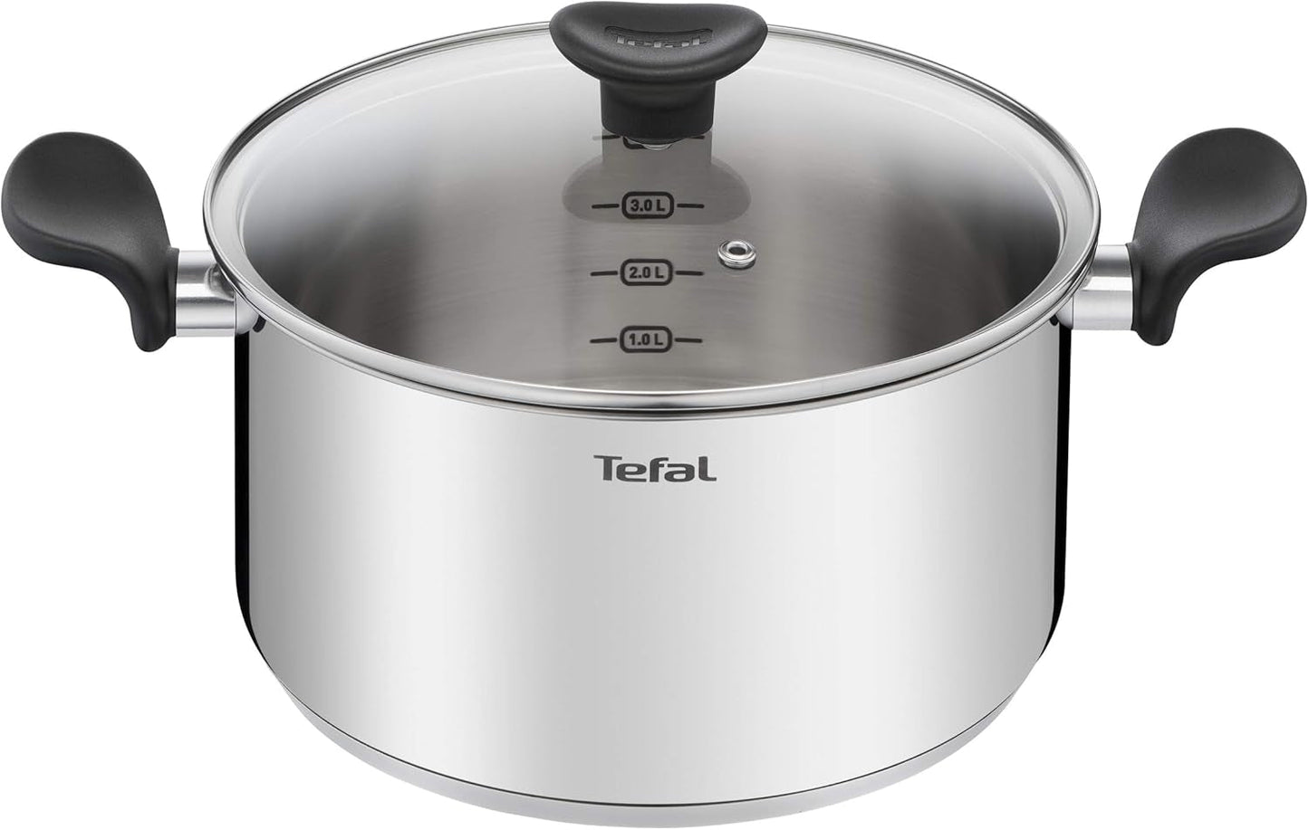 Tefal Huvudpanna 20 cm, rostfritt stål Med non-stick beläggning Grytor och kastruller Naty Shop Rostfritt stål Kokgryta 5 liter