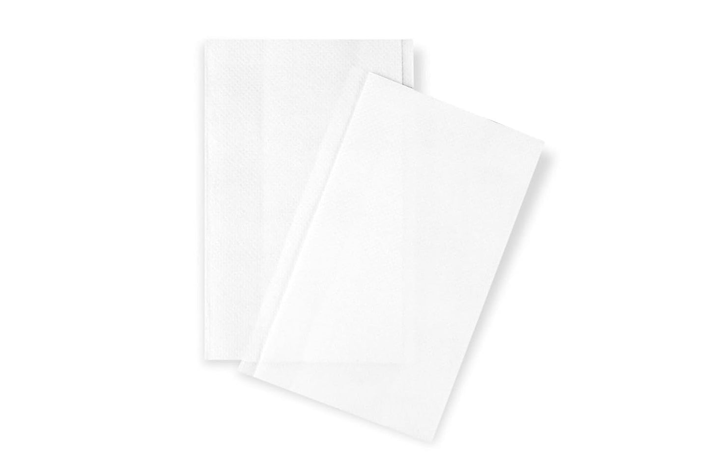 Quicky dispenserservett "Interfold" | 16,5 cm X 20,5 cm ljus vit, cellulosa, 2 lager | 8 000 stycken