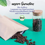 ORIGEENS Bio Kaffeebohnen Probierset 1kg | Premium Bio Arabica Kaffee Ganze Bohnen Set 4x250g | Traditionell Röstung | Kaffe Geschenkset