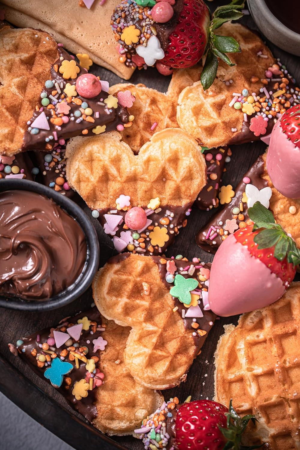 RUF Waffel-Mix, Großpackung, Grundmischung Zur Herstellung Von Waffeln Im Waffeleisen, Für Großküchen, Kantinen, Hotell och restauranger, 1 X 2500G Mix för bakning och matlagning Naty Shop