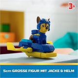 PAW PATROL Chase Action Pup Mini Räddningsflygplan Lekset med hopfällbara vingar Leksak för barn 3 år gamla actionfigurer Naty Shop
