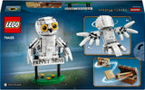 LEGO Harry Potter Hedwig i Liguster Drive 4 Set med leksaksugglor för barn, byggbar djurfigur med Hogwarts resväska, liten present till pojkar, tjejer och alla fans från 7 år 76425 Byggset Besuche den LEGO-Store