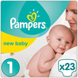 Pampers Premium Protection New Babyblöjor, storlek 1 (nyfödd), 22 st