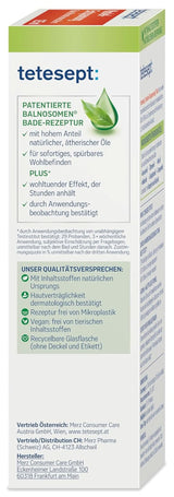 Tetesept Muskel, Avslappnande badtillsats efter fysisk ansträngning, 125 ml dusch och bad Naty Shop