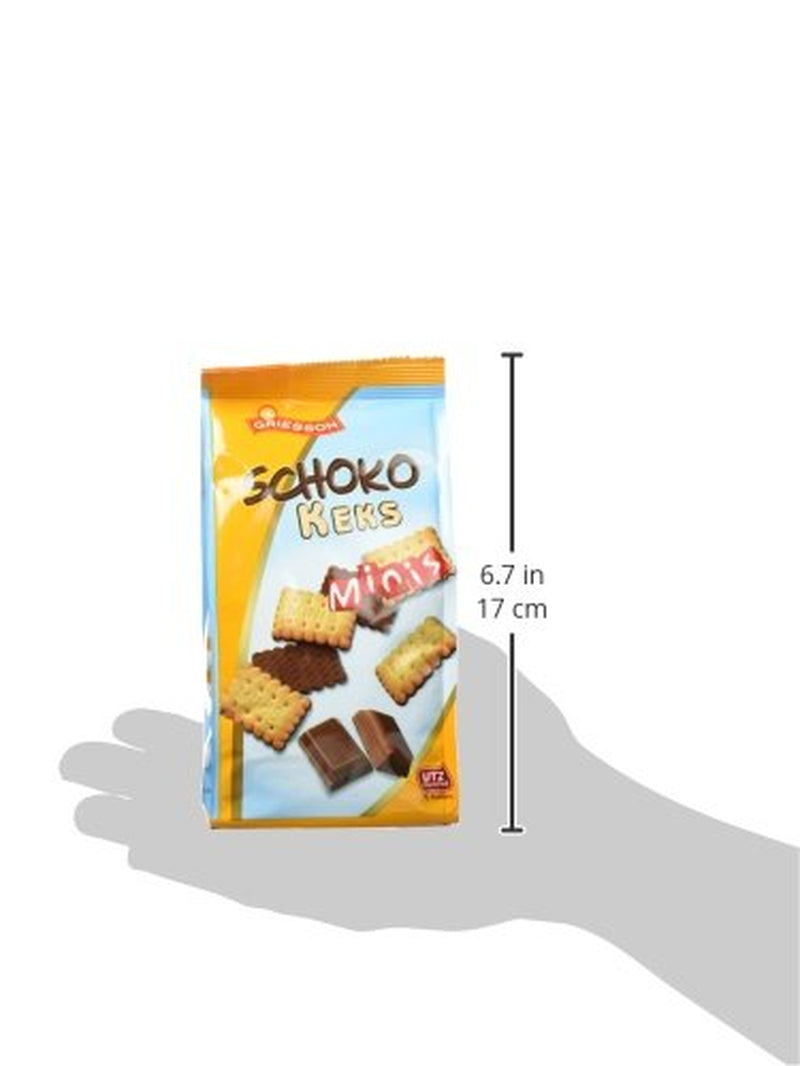 Griesson Chocolate Mini Biscuits Pack om 12 (12 påsar x 125g)