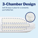 Casper Sleep Essential Kudde för att sova, King, White Naty Shop Standardkuddar