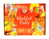 Teekanne World of Fruits (NY UTGÅVA) - Box med urval av fruktteer - 6 smaker * 5 tepåsar