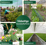 GARDENIX AquaPIN trädgårdsslangsankare, 50 stycken, markstav, fästankare för droppslang, bevattningsslang, anslutningsgaffel