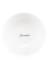 Sterntaler porslin servisset rustik design - halkfri och löstagbar silikonbas servisset - baby & barn servis med tallrik, 400 ml skål och 200 ml mugg, vit