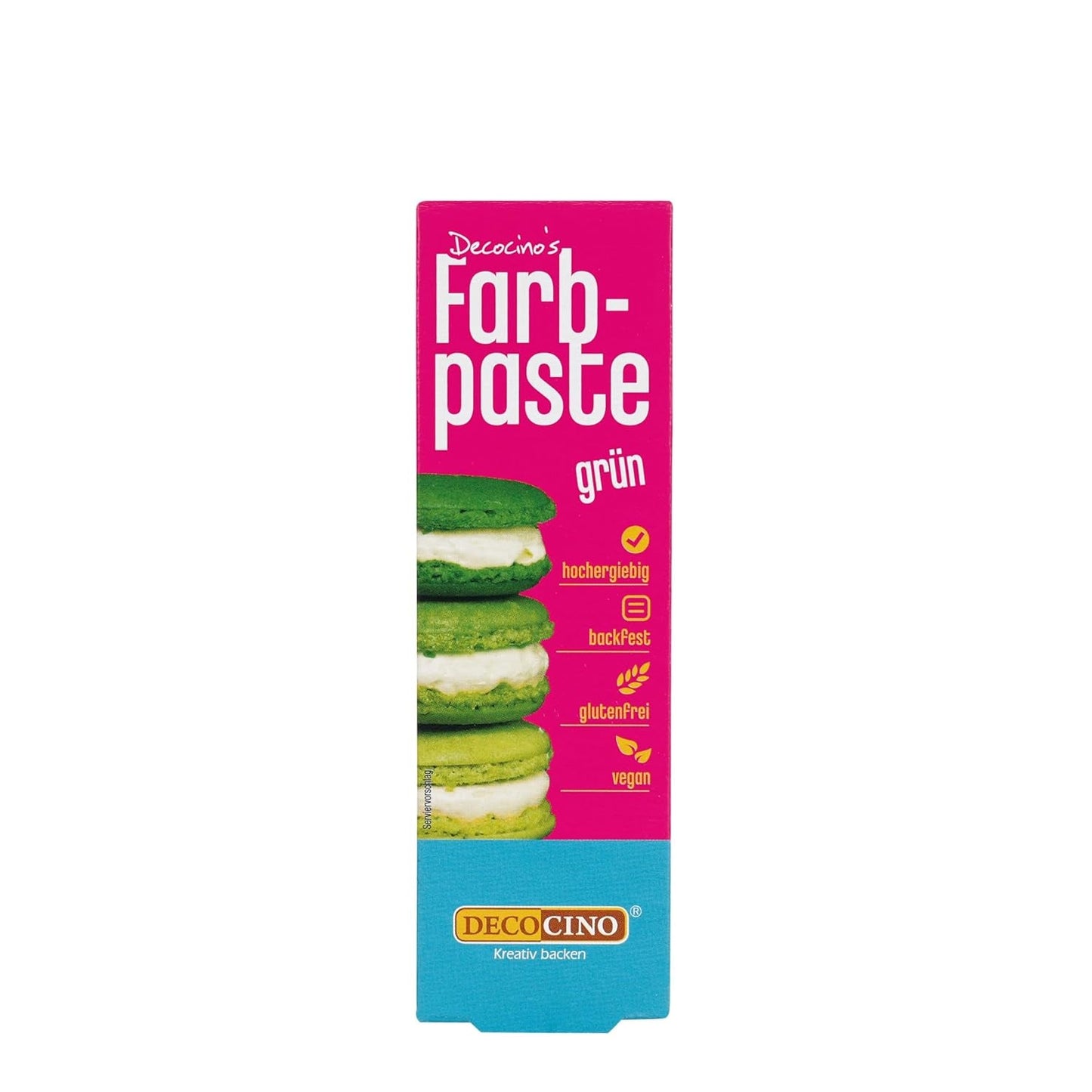 DECOCINO rosa färgpasta - 20 g - Livsmedelsfärg, perfekt för att färga tårtor, fondant och krämer - Fri från azofettsyror och gluten