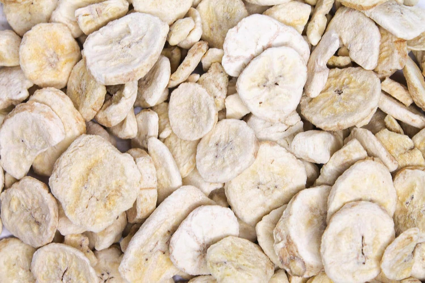 Frystorkade bananskivor 100g - frystorkade bananchips - frystorkad torkad frukt - torkade bananskivor för dekoration, snacks, smoothies och desserter Dehydrerade produkter Naty Shop