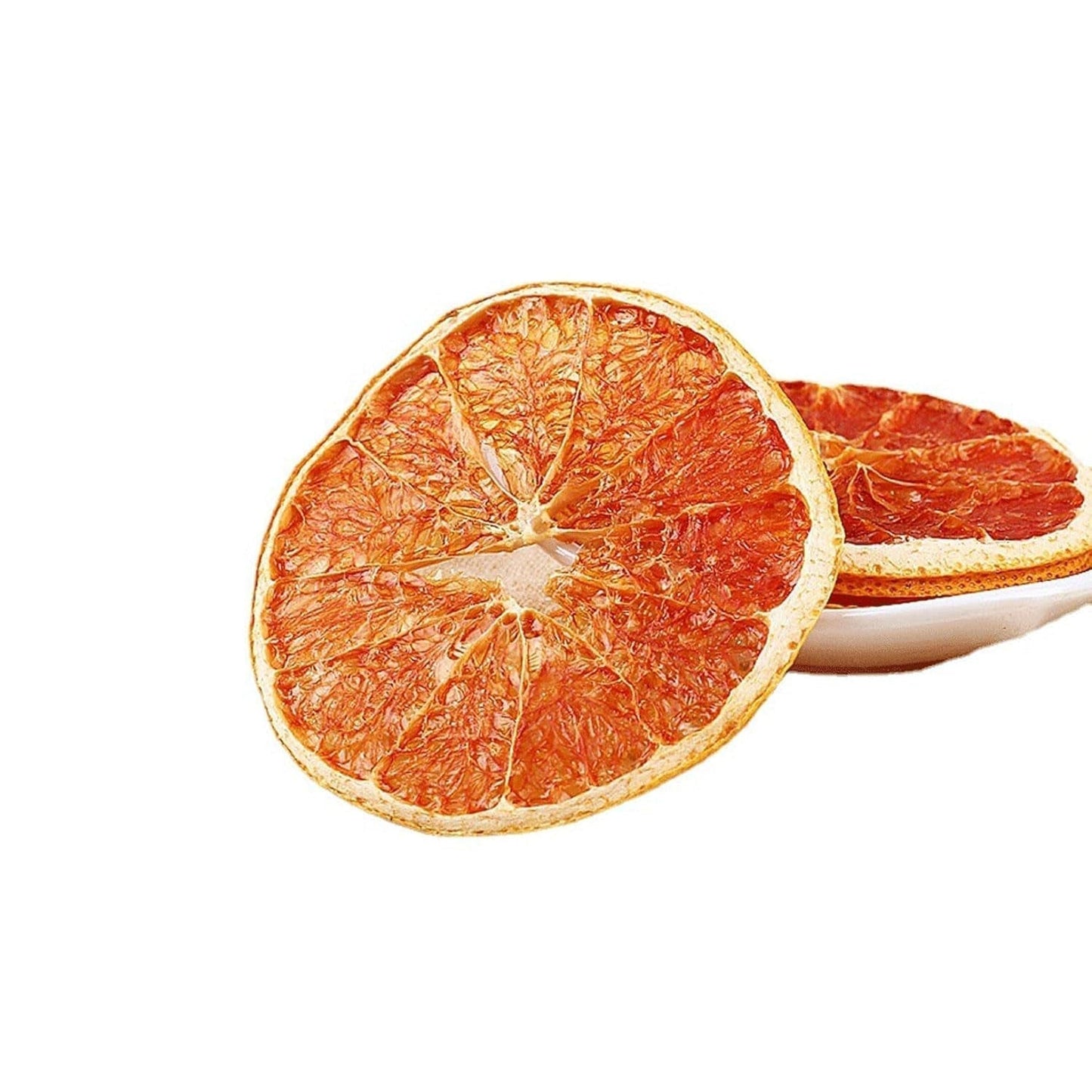 Torkade grapefruktskivor, torkad grapefrukt, vasfyllmedel, juldekorationer, röda grapefruktskivor, torkade fruktskivor för te, utan tillsatt socker (100 g (1 förpackning)) Naty Shop torkade produkter 200 g (1 förpackning)