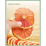 Torkad grapefruktskivor, torkad grapefrukt, vasfyllmedel, juldekorationer, röda grapefruktskivor, torkade fruktskivor för te, utan tillsatt socker (100 g (1 förpackning)) Naty Shop torkade produkter