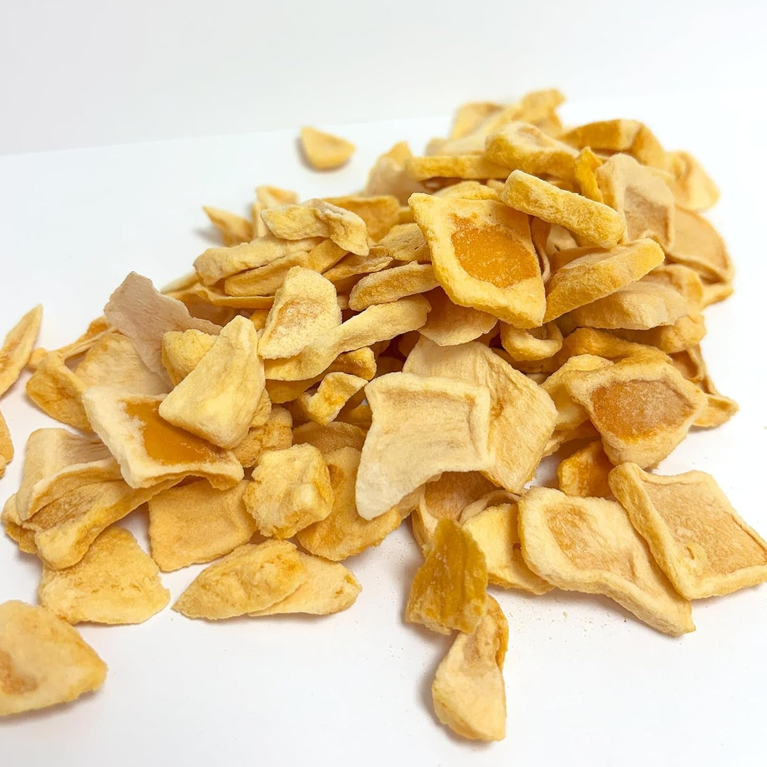 Frystorkade mangoskivor 100g - frystorkade mangochips - frystorkad torkad frukt - frystorkad frukt, torkad mango för dekoration, snacks, smoothies, desserter Torkade produkter Naty Shop