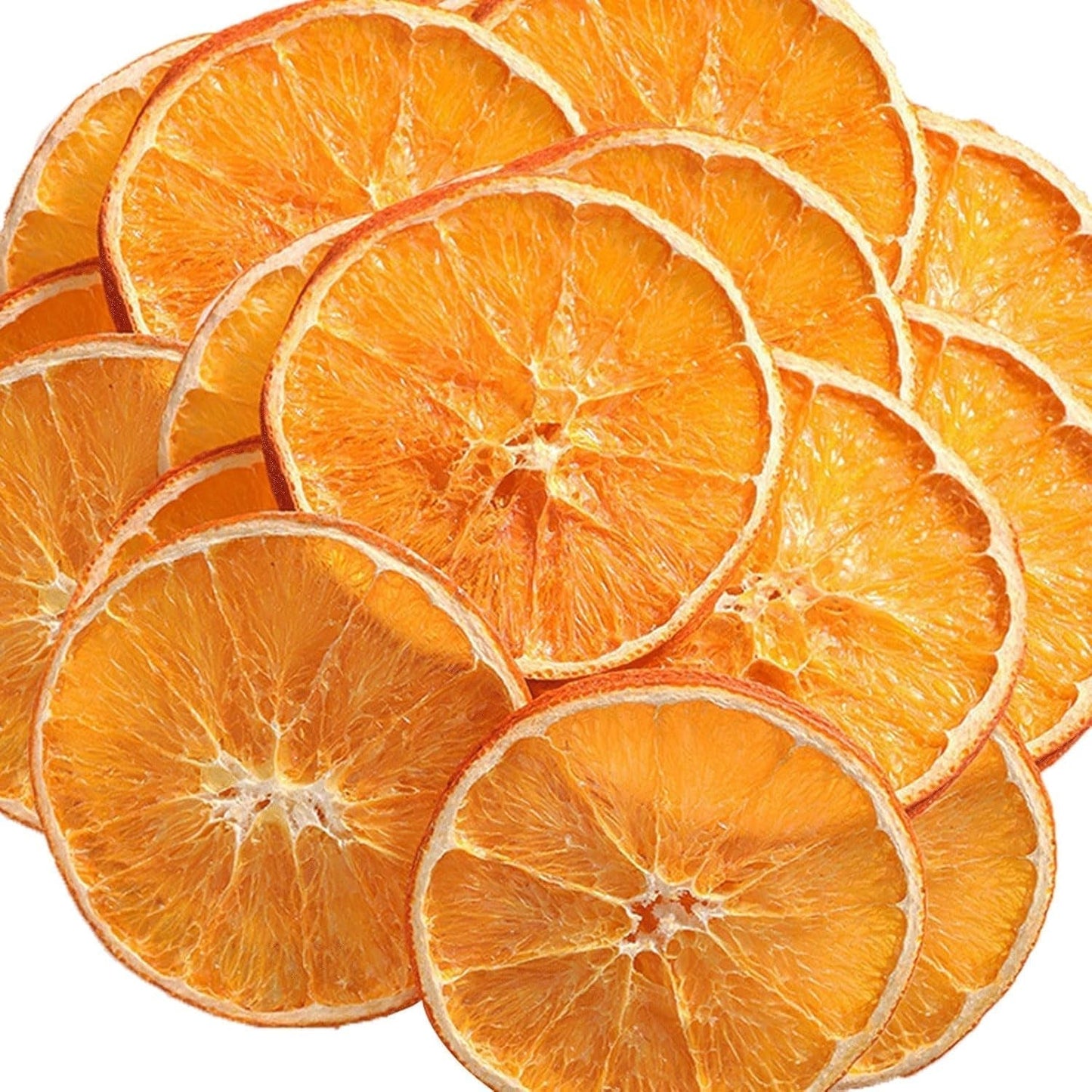 Torkade apelsinskivor, 250g Naturliga apelsinskivor Torkade dekorationer, torkade apelsinskivor till juldekorationer, adventskrans, tvål, fruktskivor Torkade produkter Naty Shop 250 gram