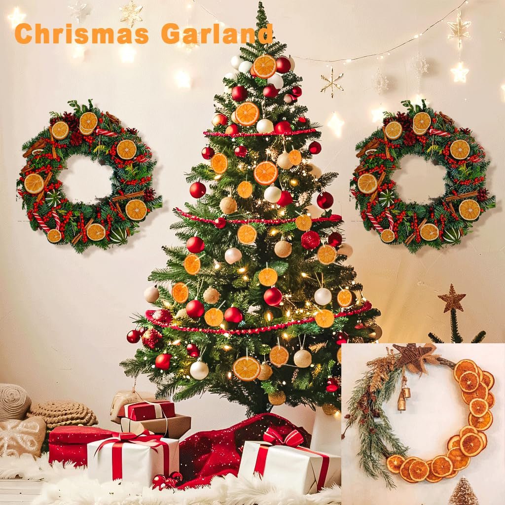 Torkade apelsinskivor, 250g Naturliga apelsinskivor Torkade dekorationer, torkade apelsinskivor till juldekorationer, adventskrans, tvål, fruktskivor Torkade produkter Naty Shop