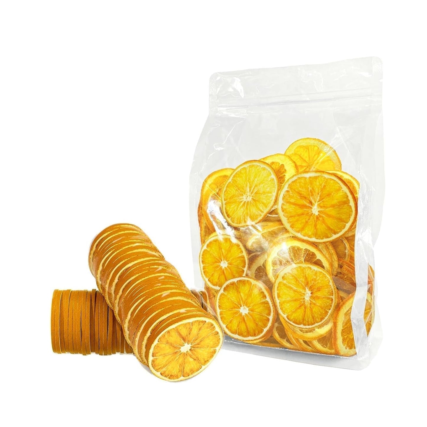 Torkade apelsinskivor, 250g Naturliga apelsinskivor Torkade dekorationer, torkade apelsinskivor till juldekorationer, adventskrans, tvål, fruktskivor Torkade produkter Naty Shop 100 gram