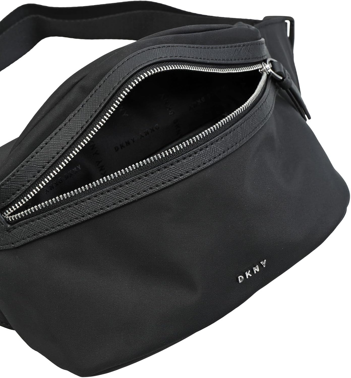 Dam DKNY R23IEA41-BSV-1 Crossbody, svart/silver Damväskor Naty Shop
